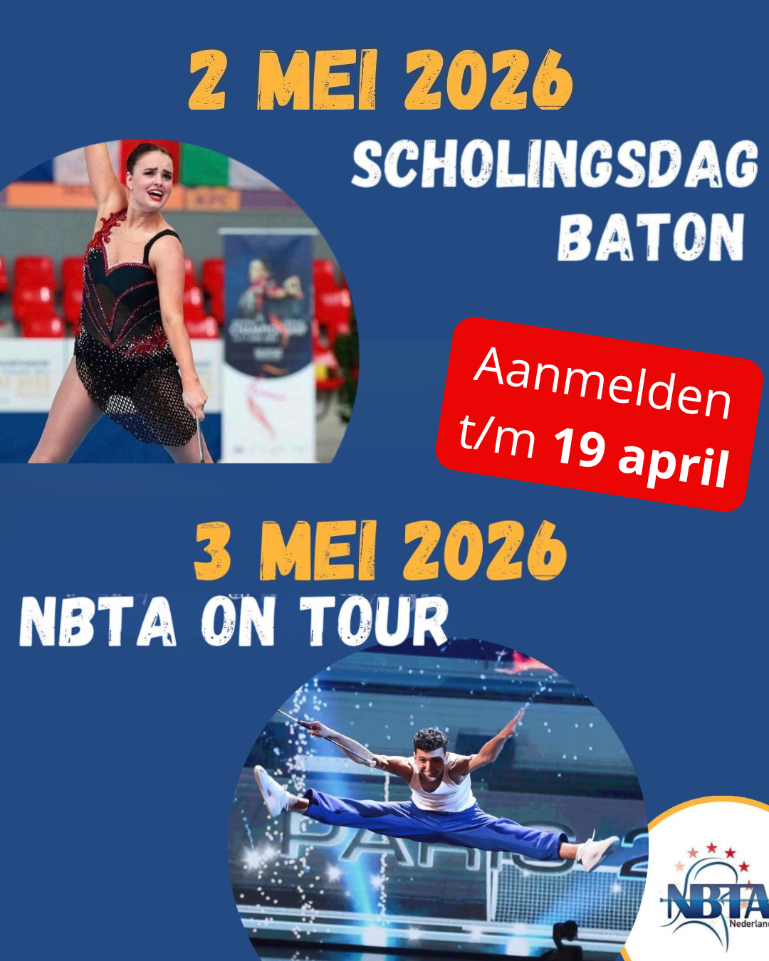 Meld je aan! -  NBTA Scholingsdag & NBTA On Tour 